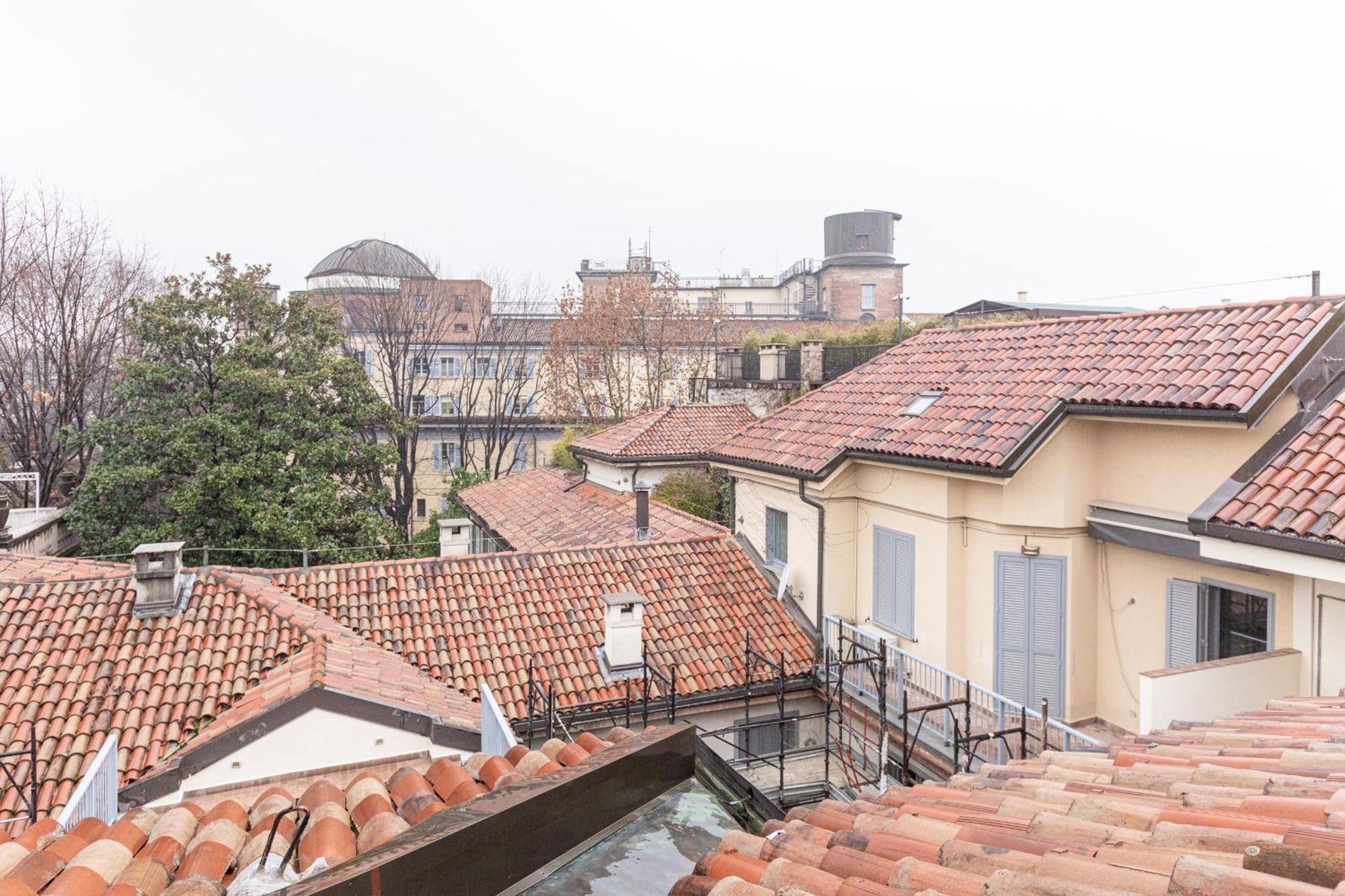 Monte Napoleone Split-Level Terrace Apartment - Top Collection Milano Exteriör bild